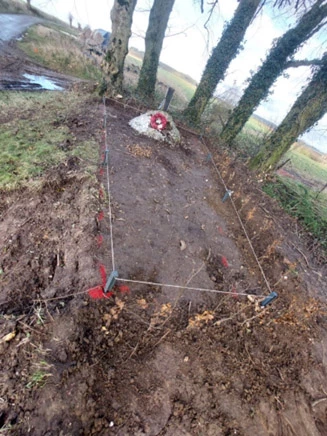 Houston Memorial ground work starts